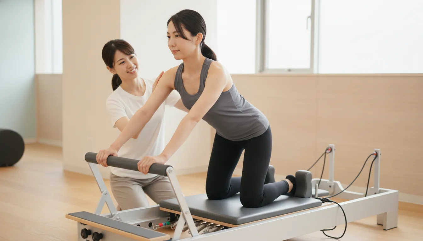 予約枠を活用して30分の運動を習慣にする様子